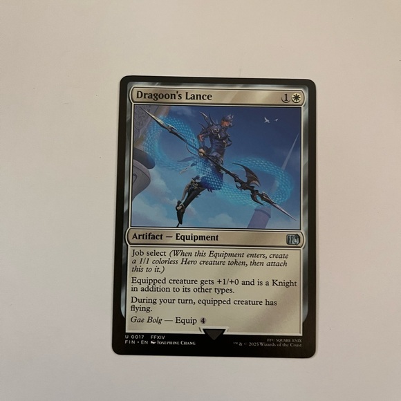 Dragoon's Lance Final Fantasy Regular - Picture 1 of 1